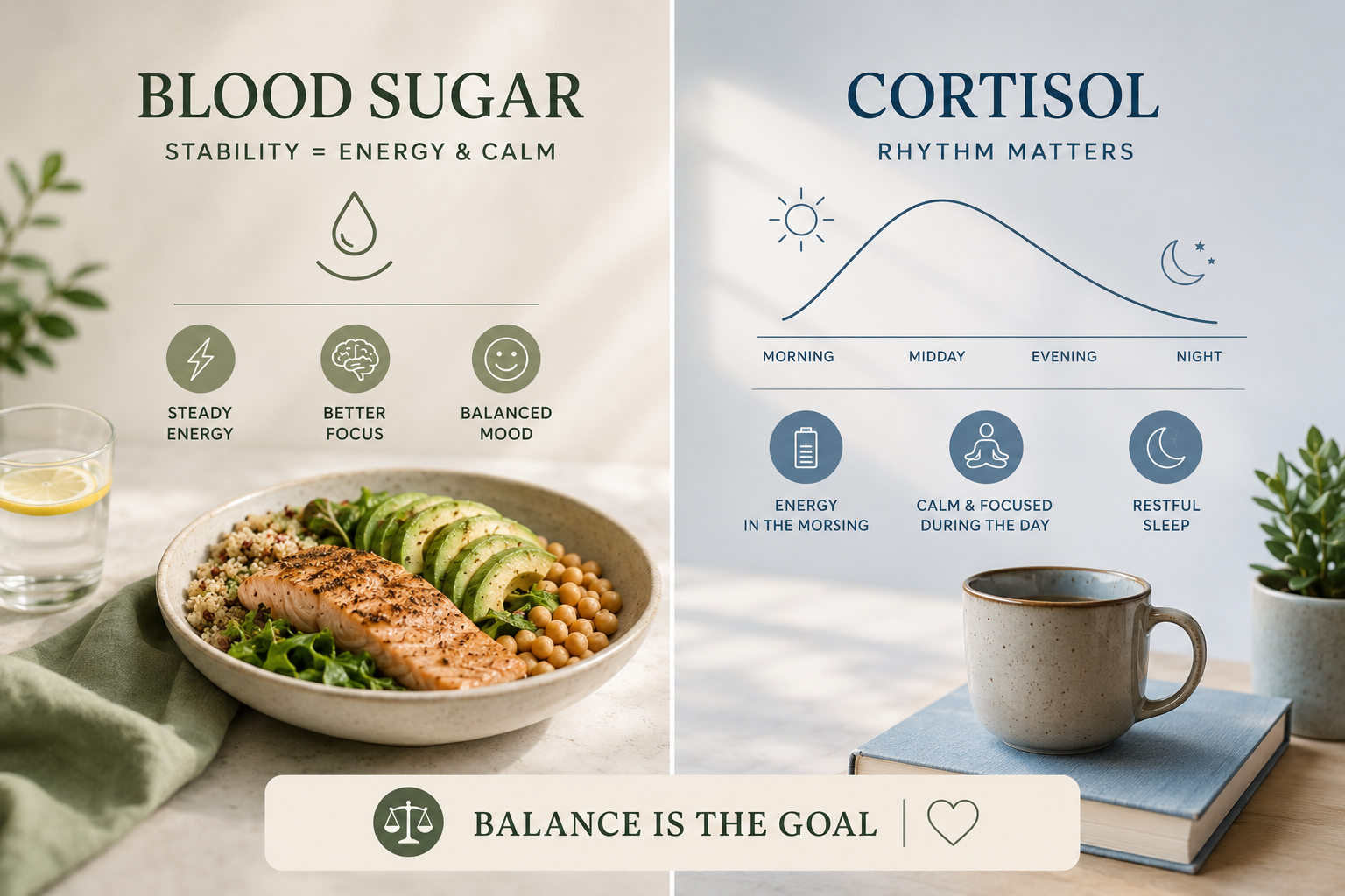 blood sugar and cortisol