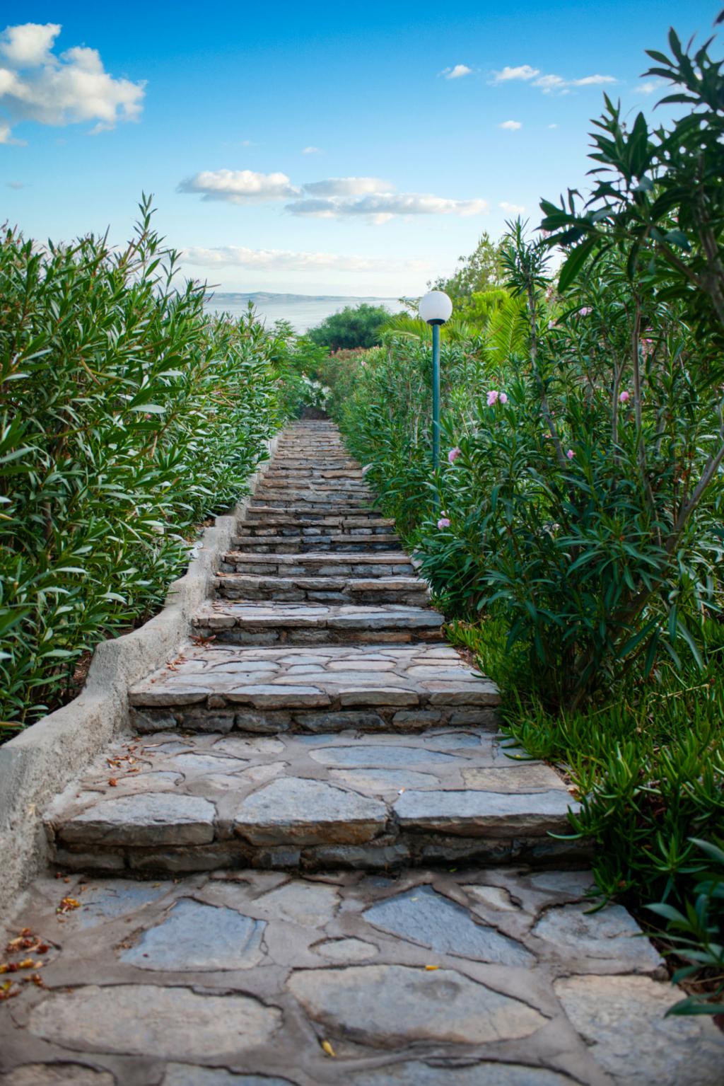 stone steps