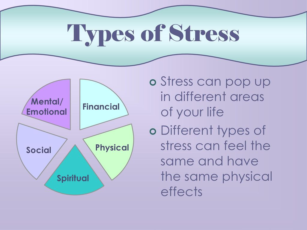 types of stress